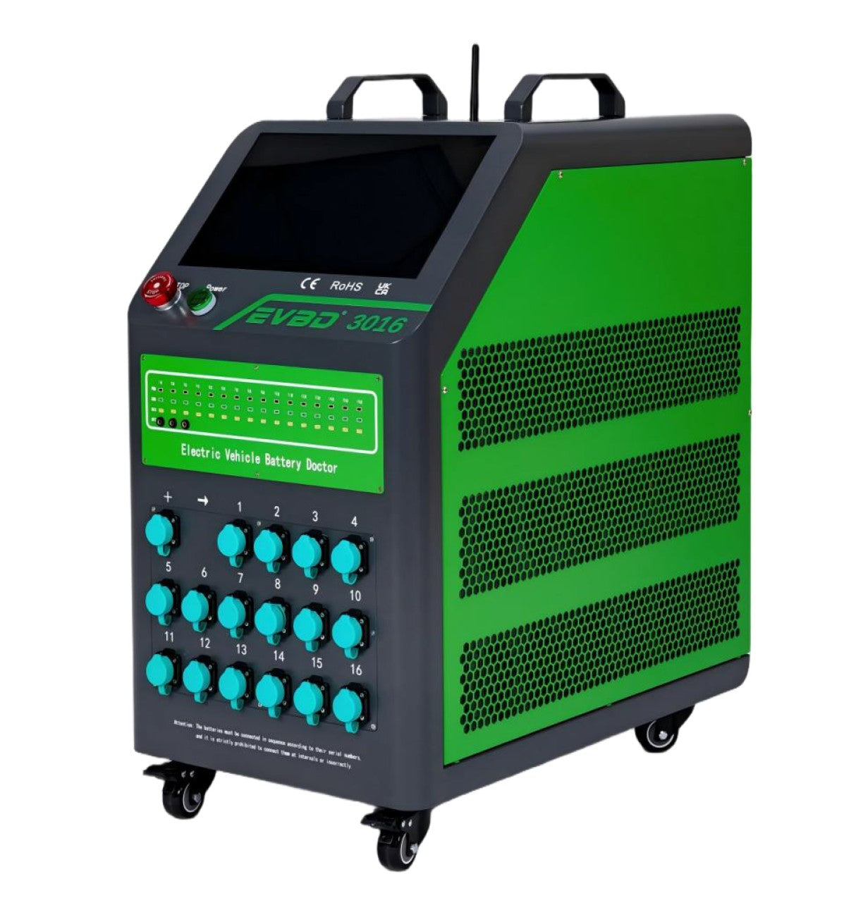 EVBD-3016 Battery tester 16 channel